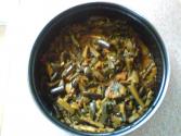 Methi Brinjal Curry